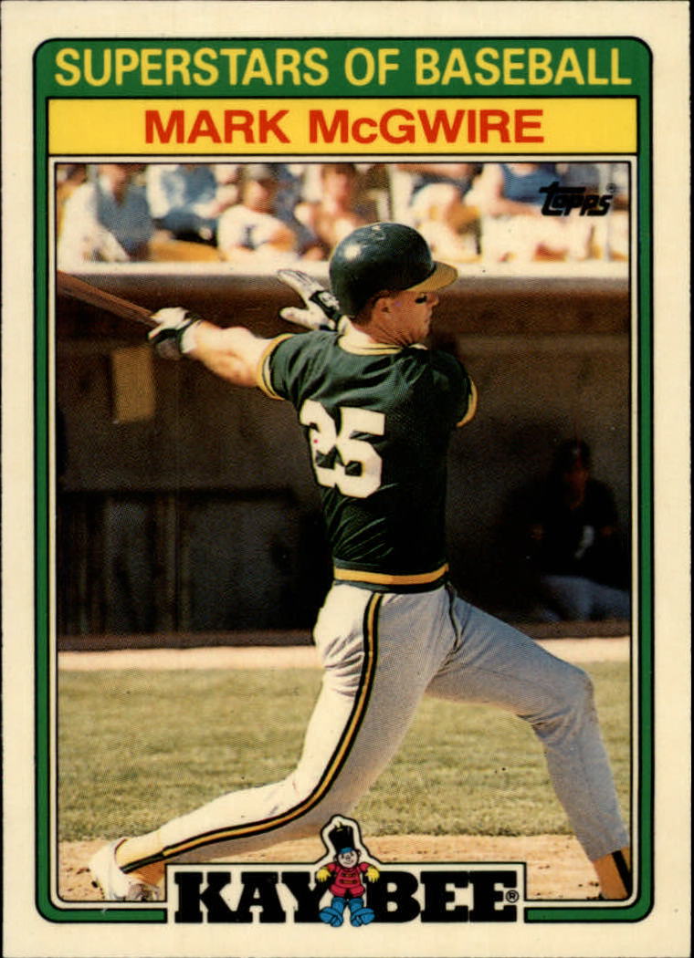 1988 Kay-Bee Baseball Cards    018      Mark McGwire